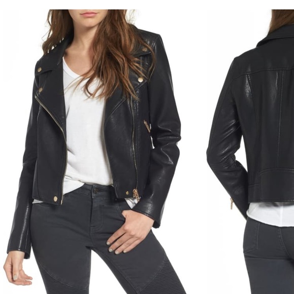BlankNYC leather moto jacket!!
